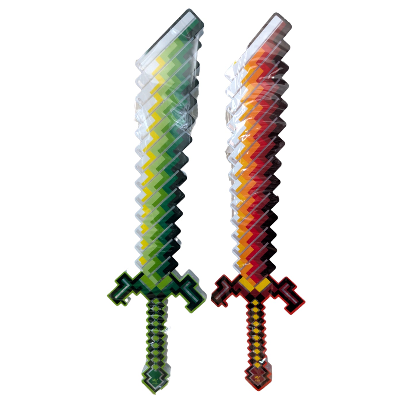 Light Up Pixel Sword - Multiple Colours