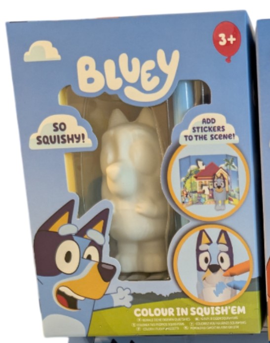 Bluey Colour In Squish'em - Bluey