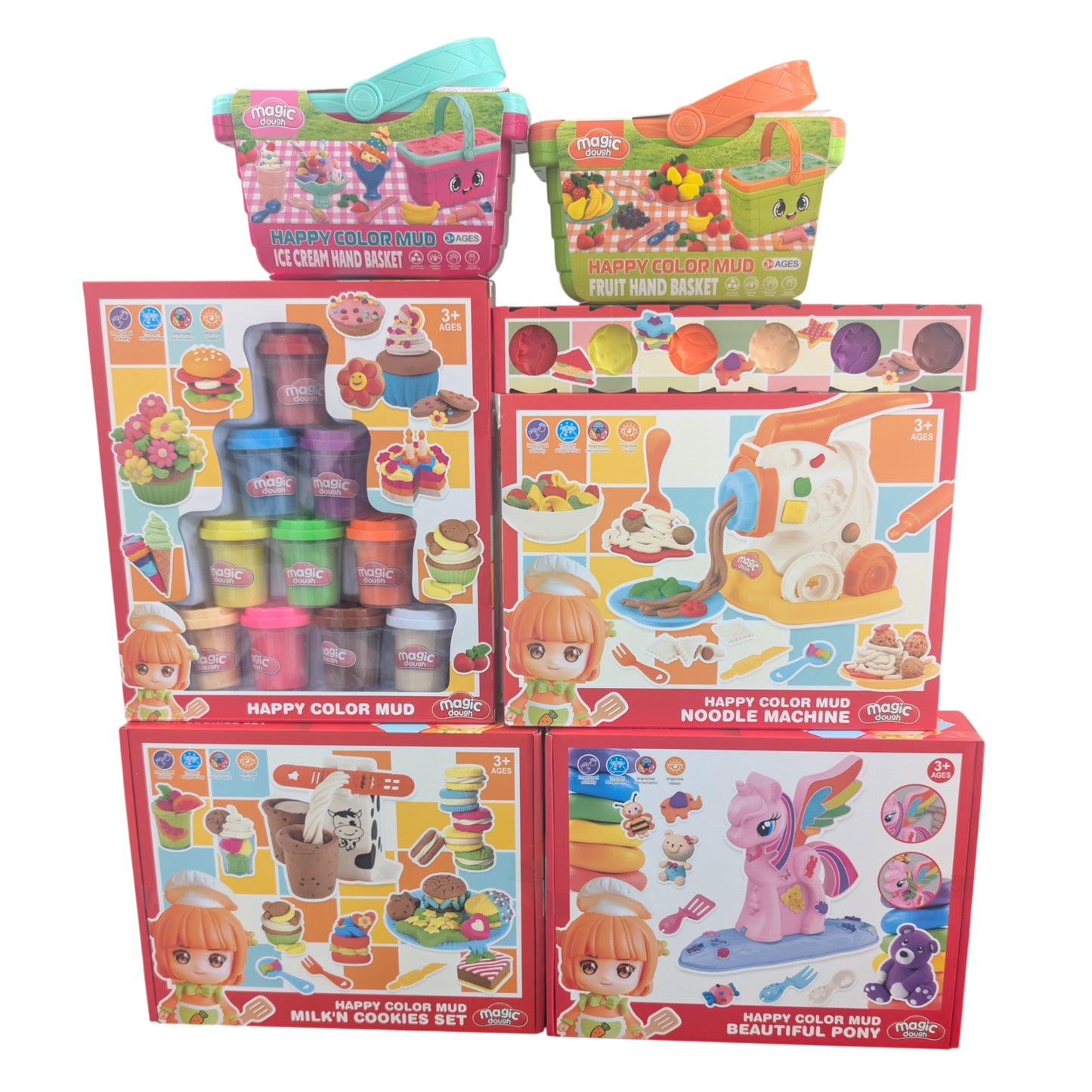 Magic Dough Bundle - 7 Pieces