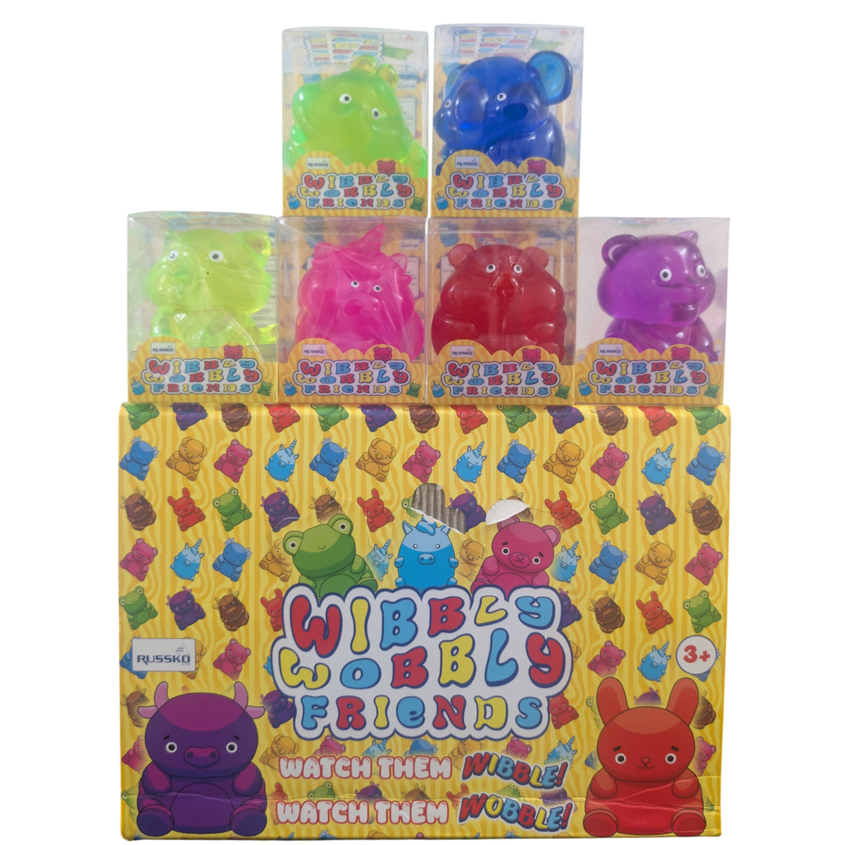 Wibbly Wobbly Friends - Assorted Designs