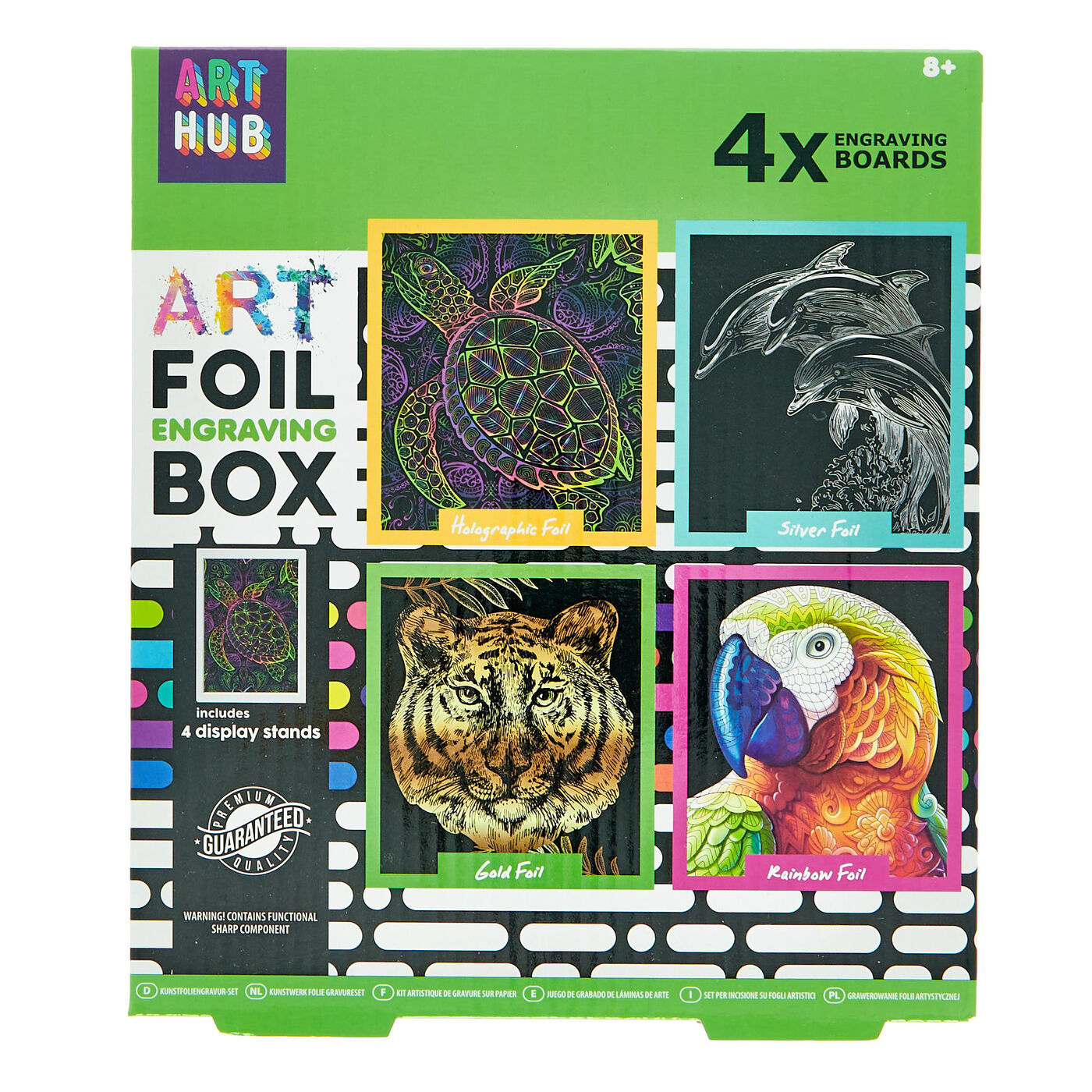 Art Foil Engraving Box