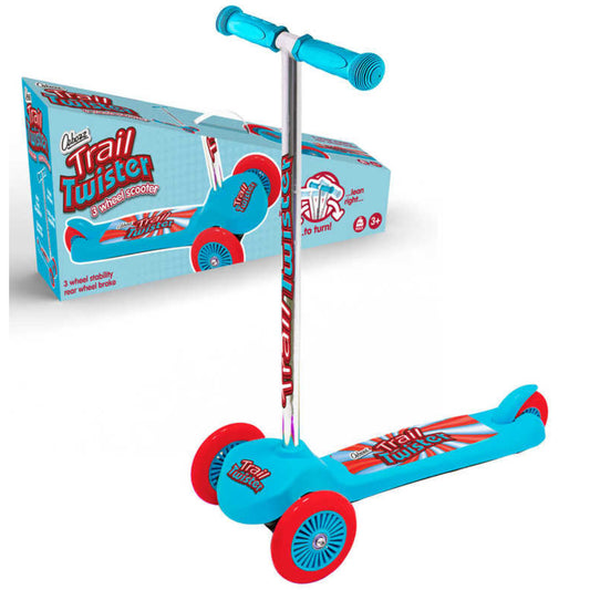 Twist Trailer 3 Wheel scooter Blue