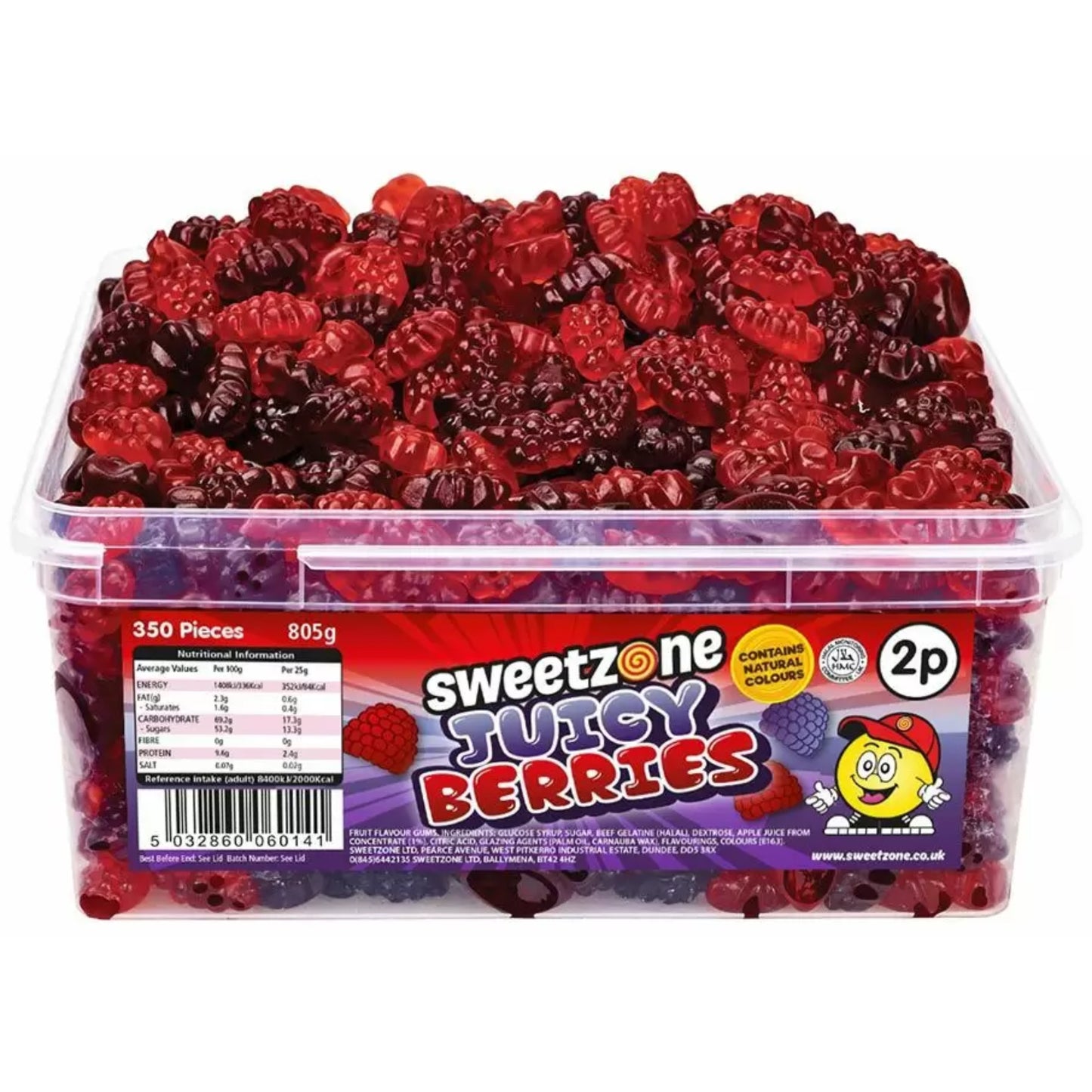 Sweetzone Juicy Berries -805g