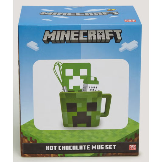 Minecraft Hot Chocolate Mug Set