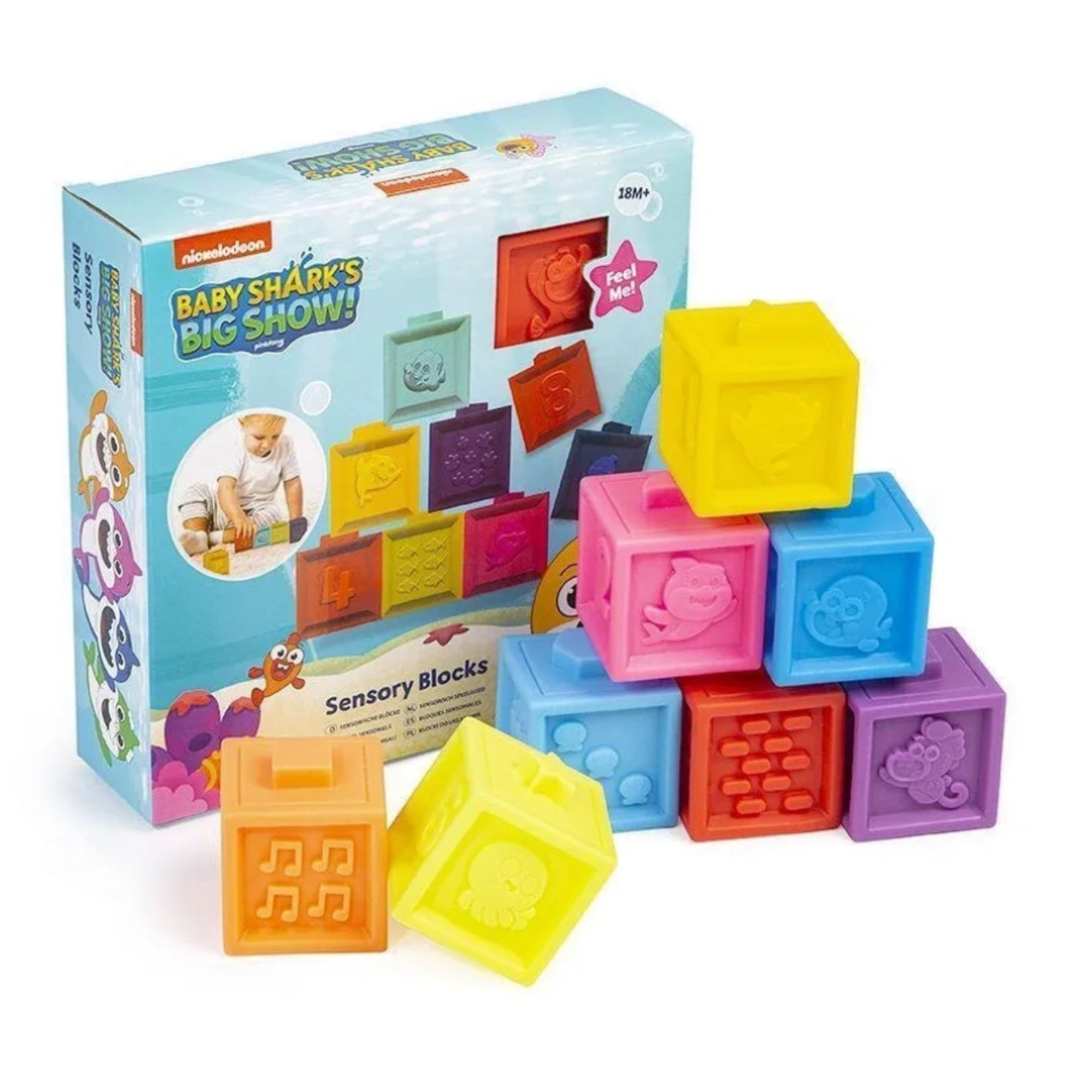 Baby Shark Sensory Blocks