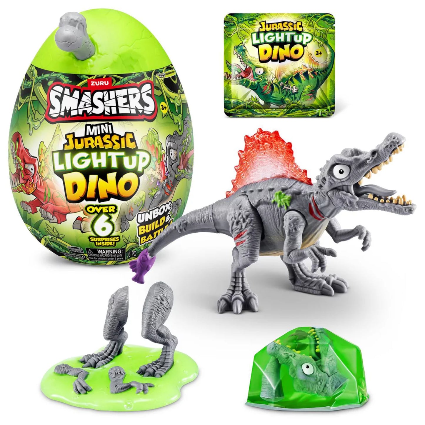 Dino Smashers Light Up Dino Egg