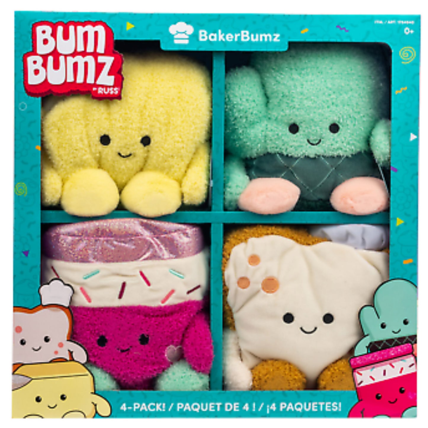Bum Bumz 4 Pack - Baker Bumz
