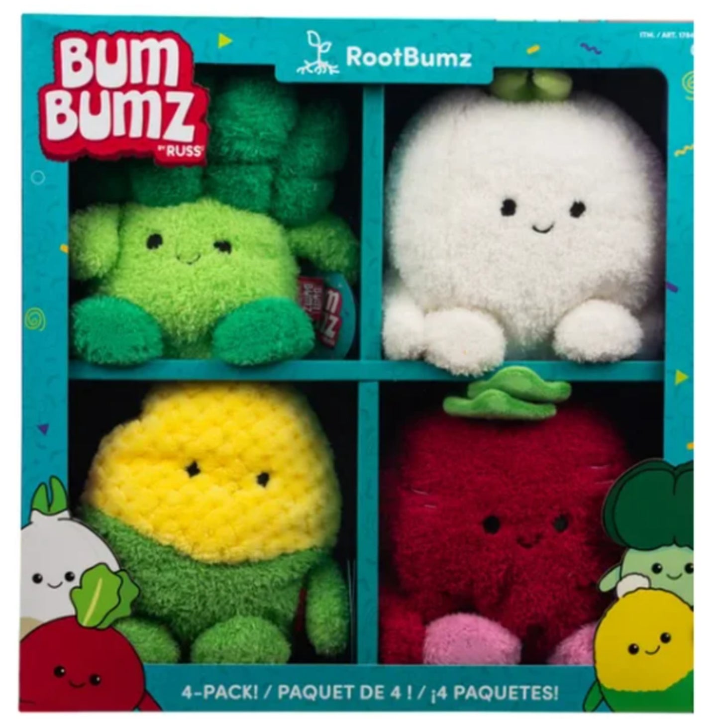 Bum Bumz 4 Pack - Root Bumz - BOXES MINOR DAMAGE
