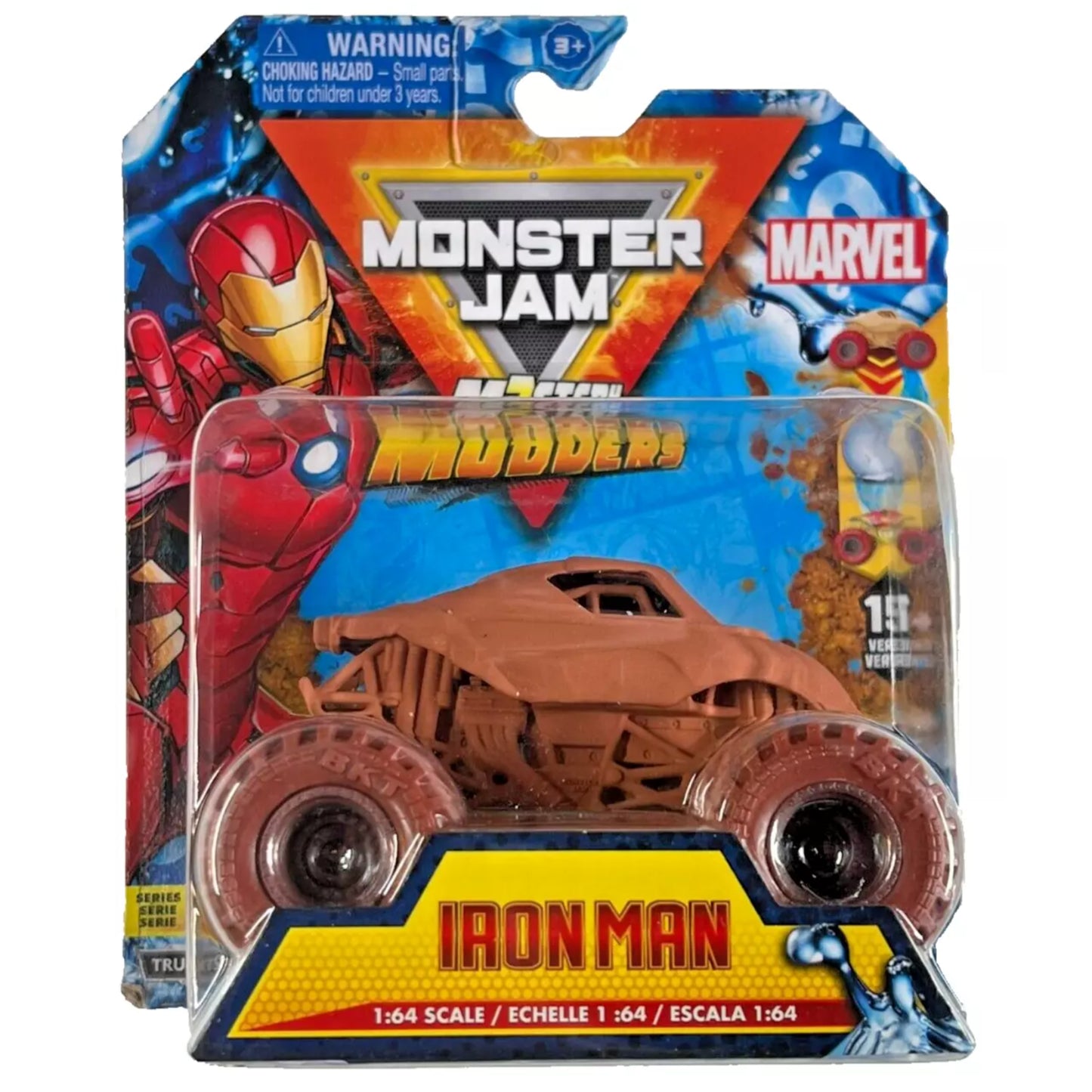 Monster Jam Mystery Mudders - Iron Man 1:64
