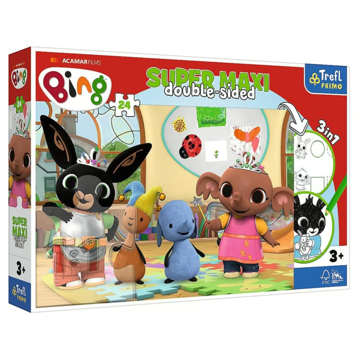 Bing Super Giant Double Sided Puzzle