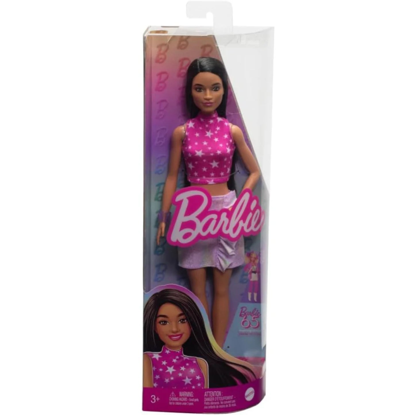 Barbie Fashionistas Doll with Star Print Top