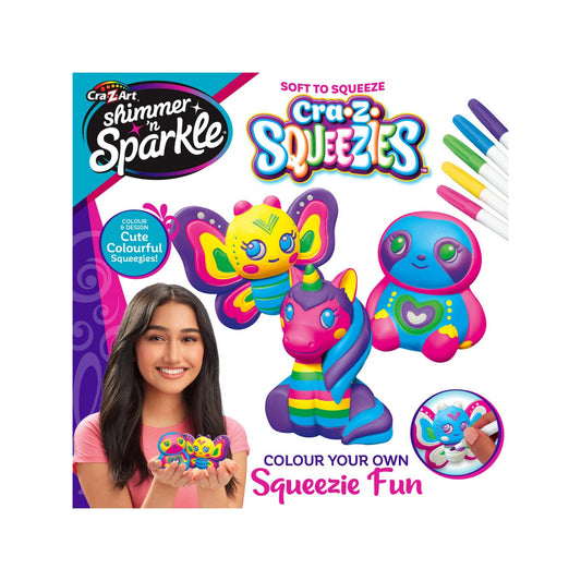 Shimmer 'N' Sparkle Colour Your Own Squeezie Fun