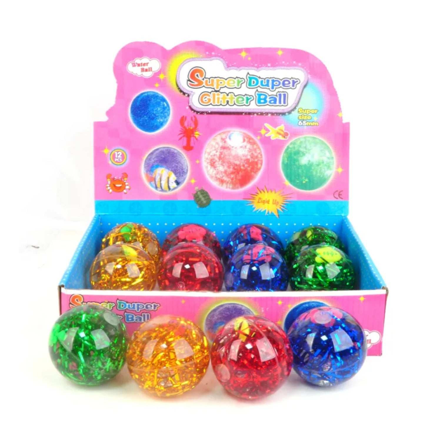 Light Up Water Bouncy Balls - Assorted Designs