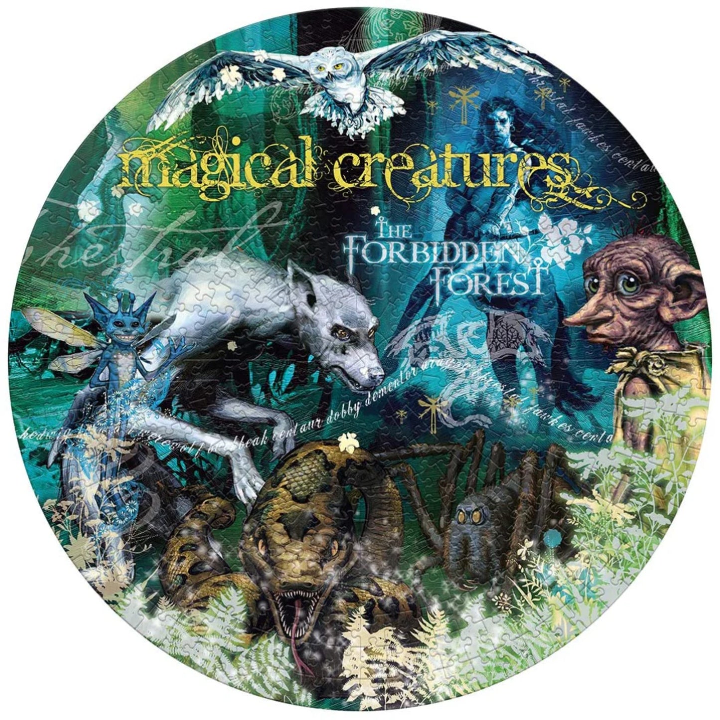 Harry Potter Magical Creatures Puzzle