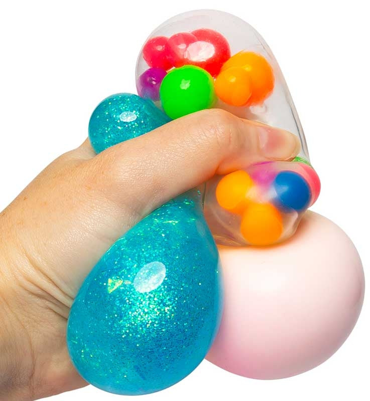Scurnchems Dolphin Diddy Squish Balls - 3pk