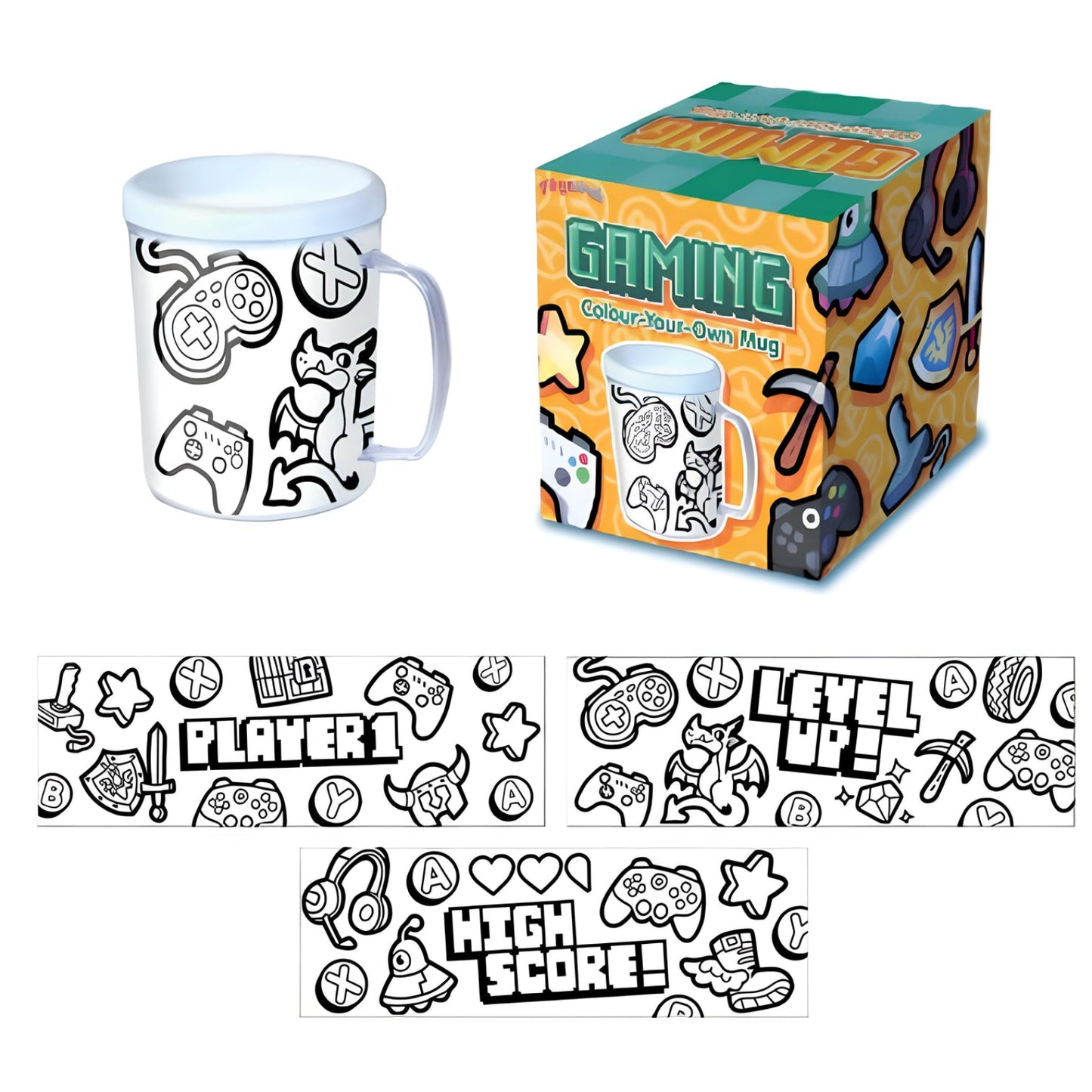 Gaming Colour Your Own Mug
