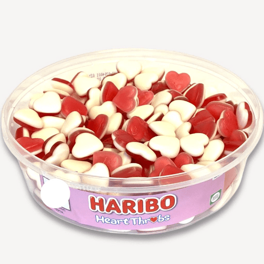 Haribo Heart Throbs - 480g Tub