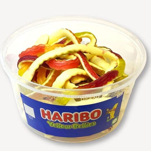 Haribo Yellow Belly Snakes -768g Tub