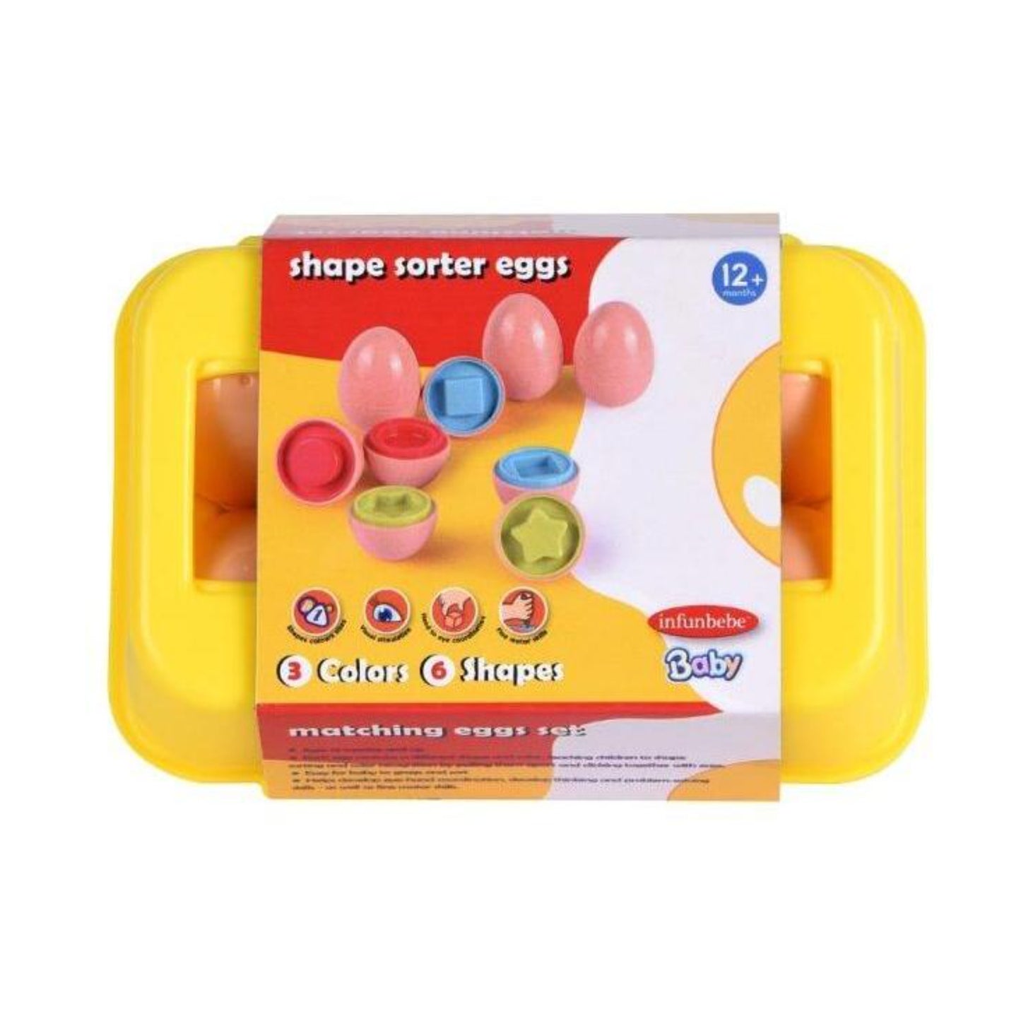 Infunbebe Shape Sorter Eggs