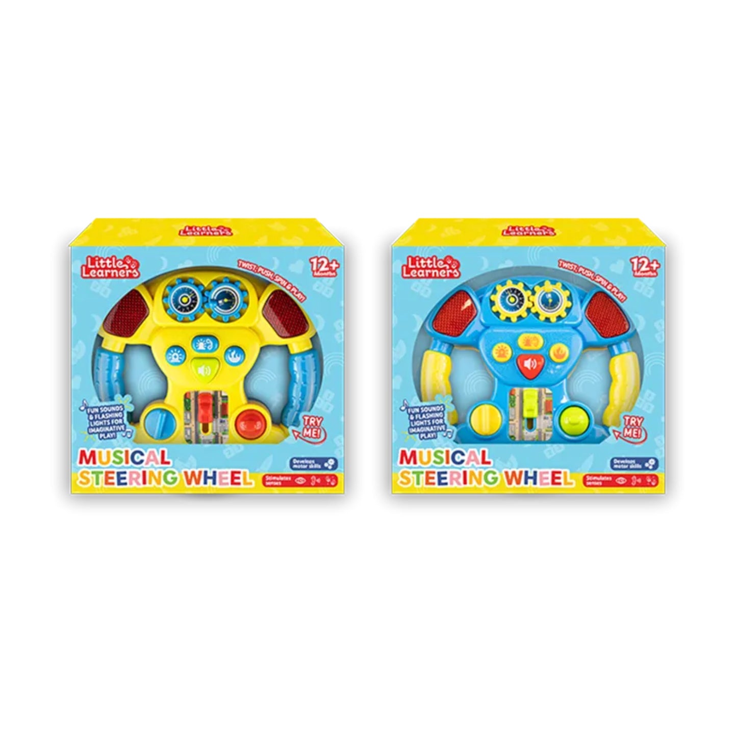 Little Learners Musical Steering Wheel