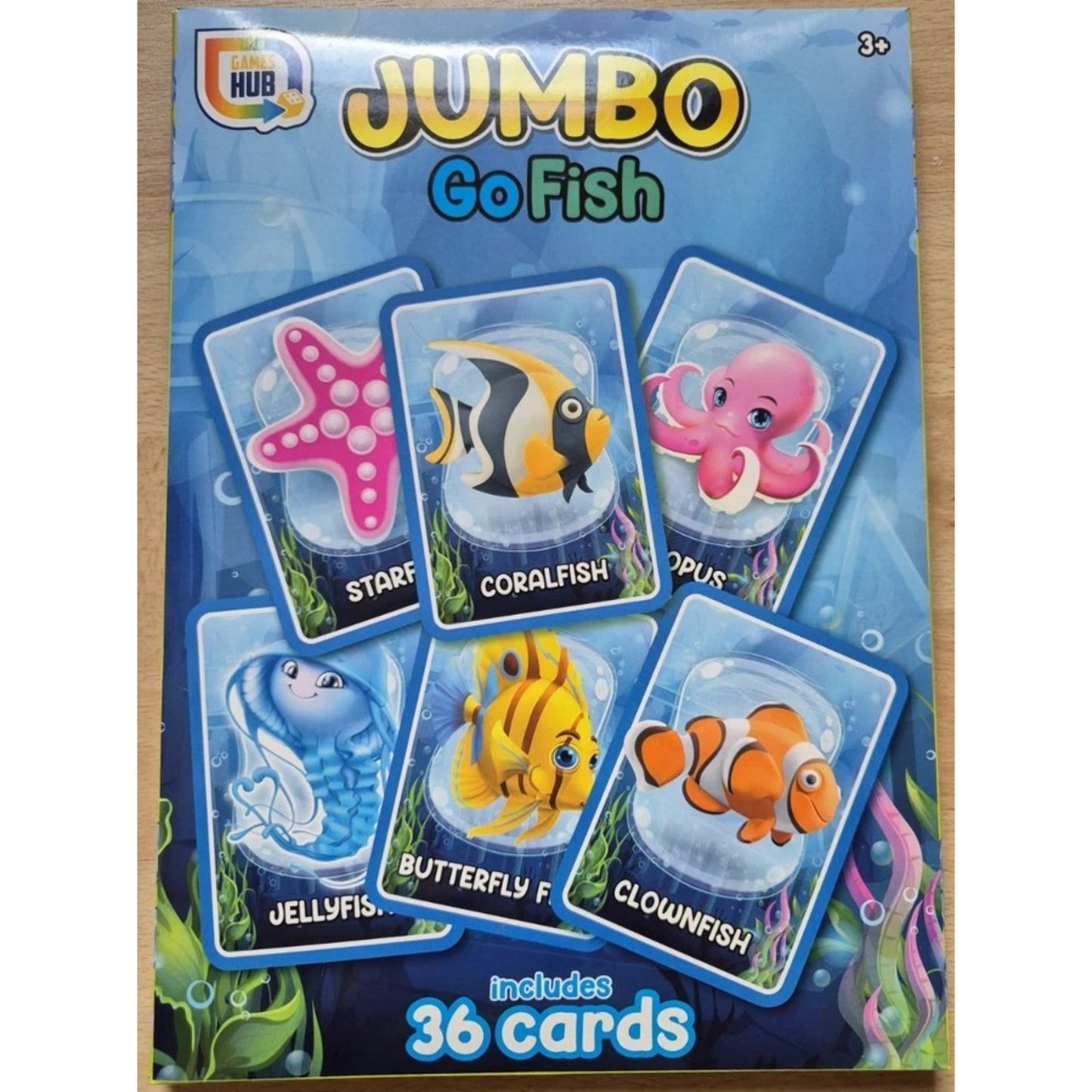Jumbo Go Fish Cards