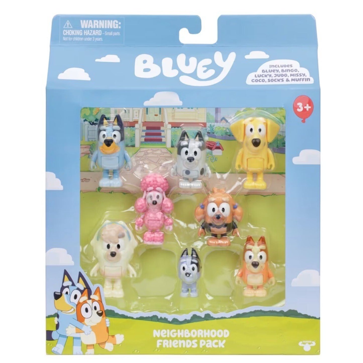 Bluey Neighborhood Friends Pack