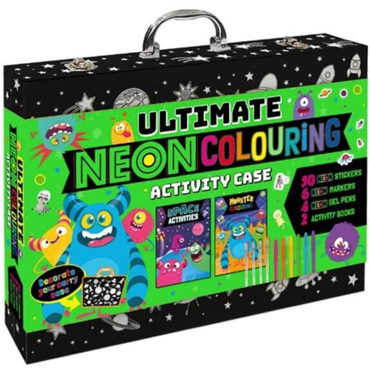 Ultimate Neon Colouring Activity Case