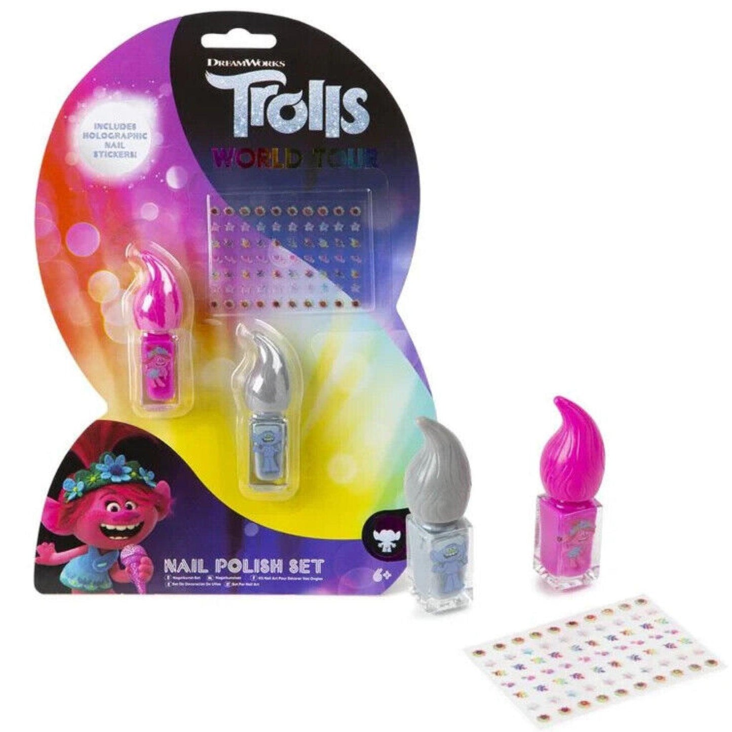 Trolls World Tour Nail Polish Set
