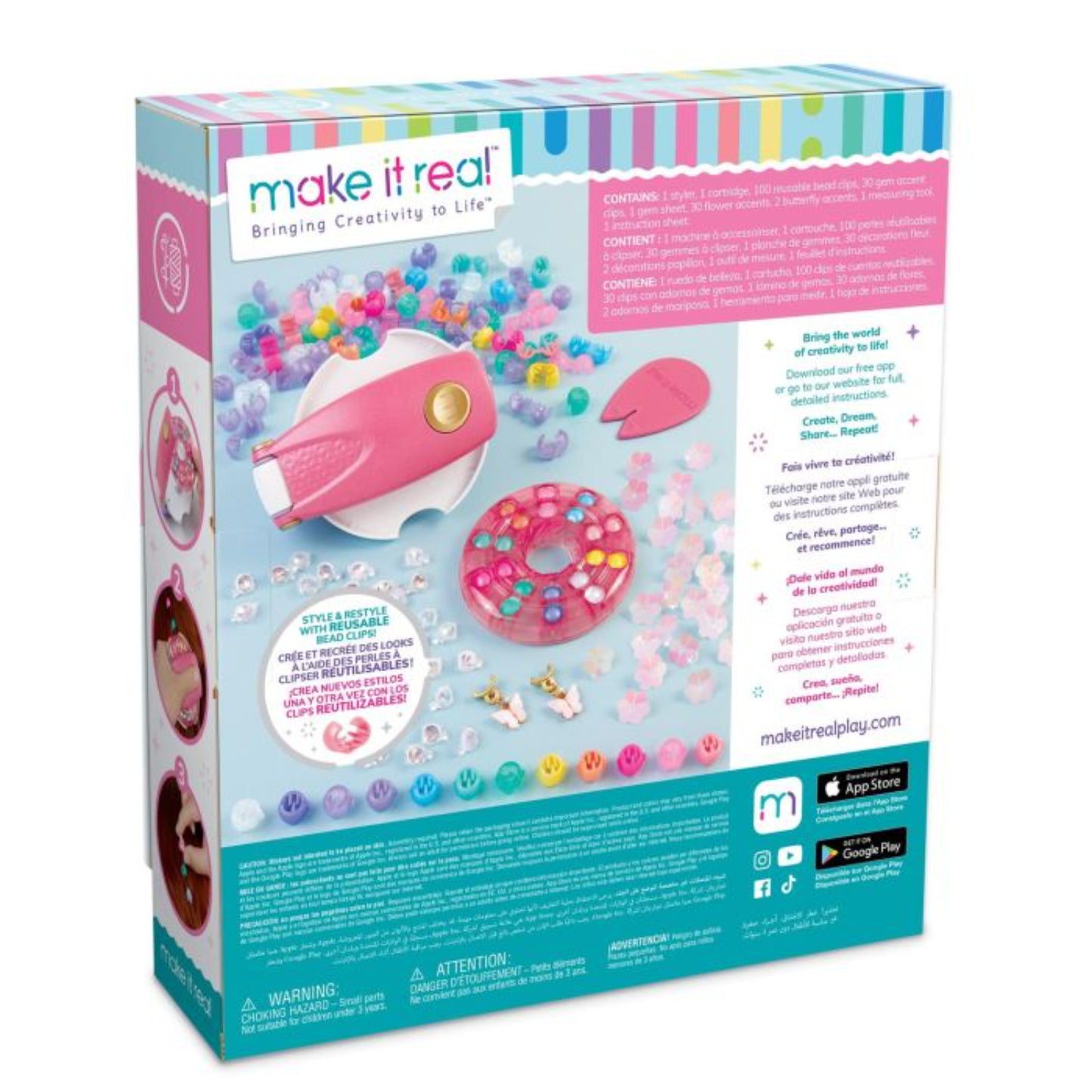 Make It Real Cool Clips Hair Accessories Set