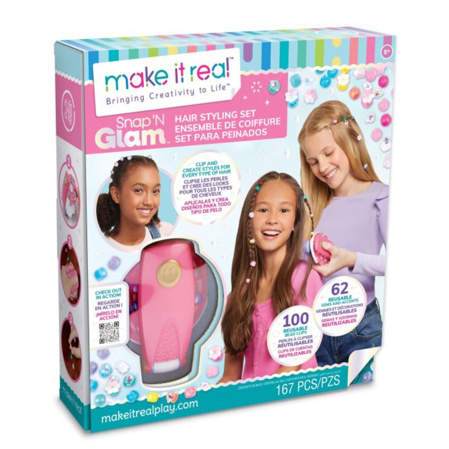 Make It Real Cool Clips Hair Accessories Set