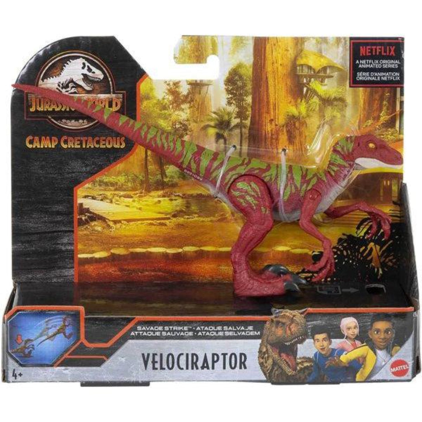 Jurassic World Savage Strike Figure Assorted