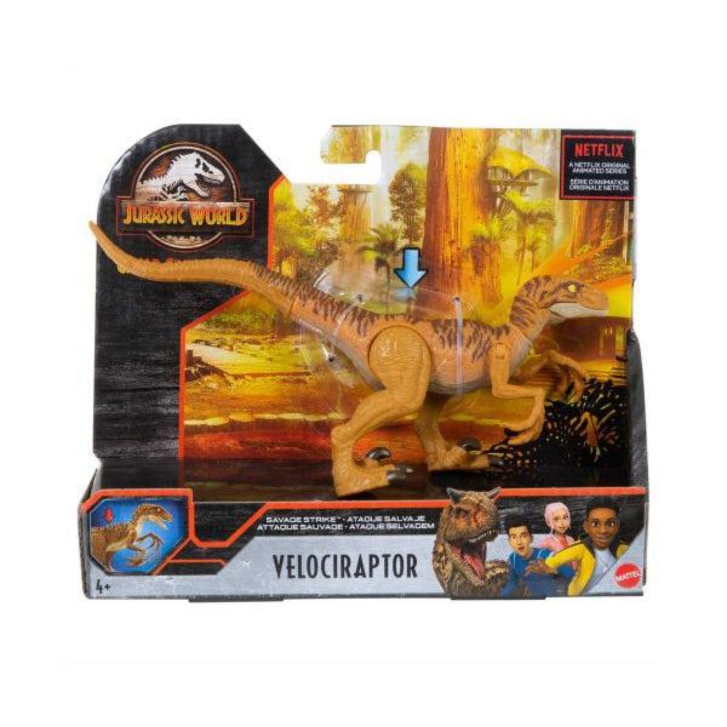 Jurassic World Savage Strike Figure Assorted