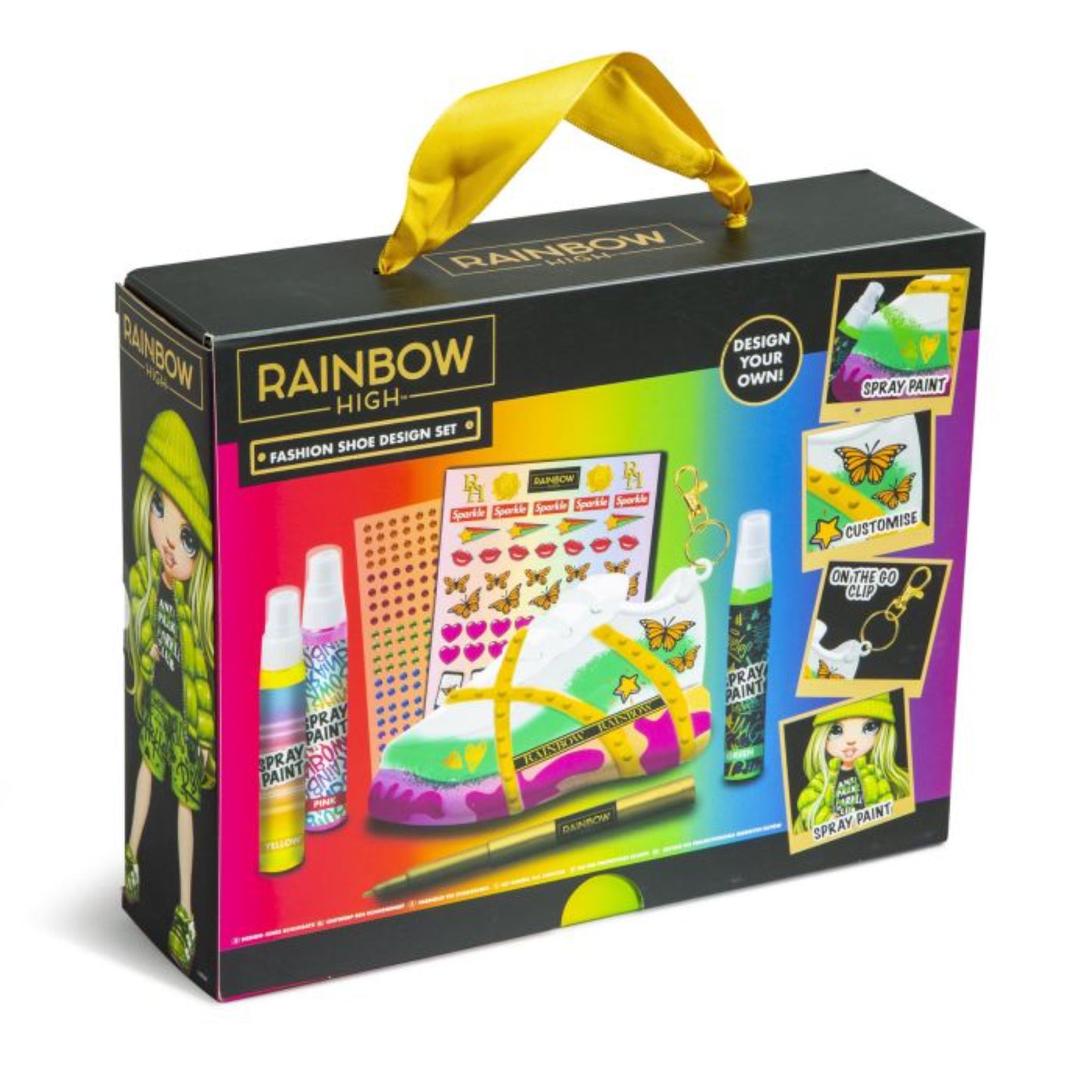 RAINBOW HIGH FASHION TRAINER DESIGNER