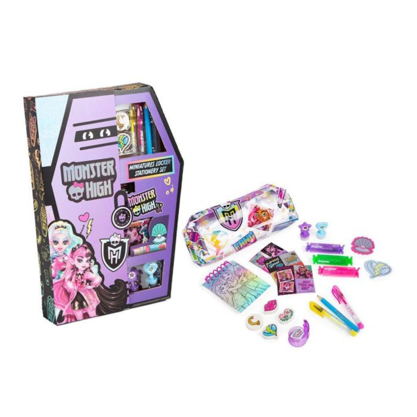 MONSTER HIGH LOCKER STATIONERY SET