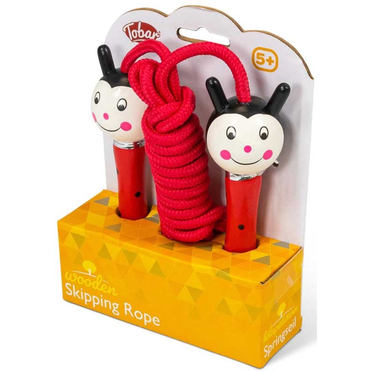 WOODEN SKIPPING ROPE - 3 Styles