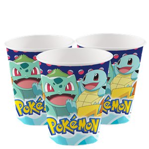 Pokemon Paper Cups - 250ml (8pk)