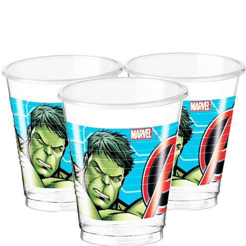 Mighty Avengers Plastic Cups - 200ml (8pk)