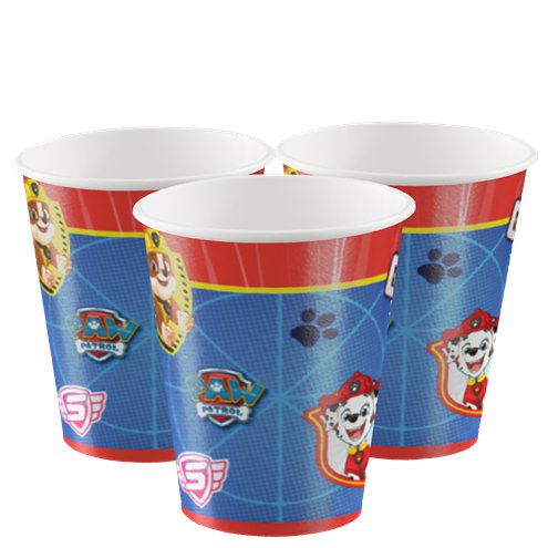 Paw Patrol Paper Cups - 266ml (8pk)
