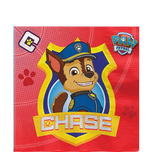 Paw Patrol Paper Napkins - 33cm (16pk)