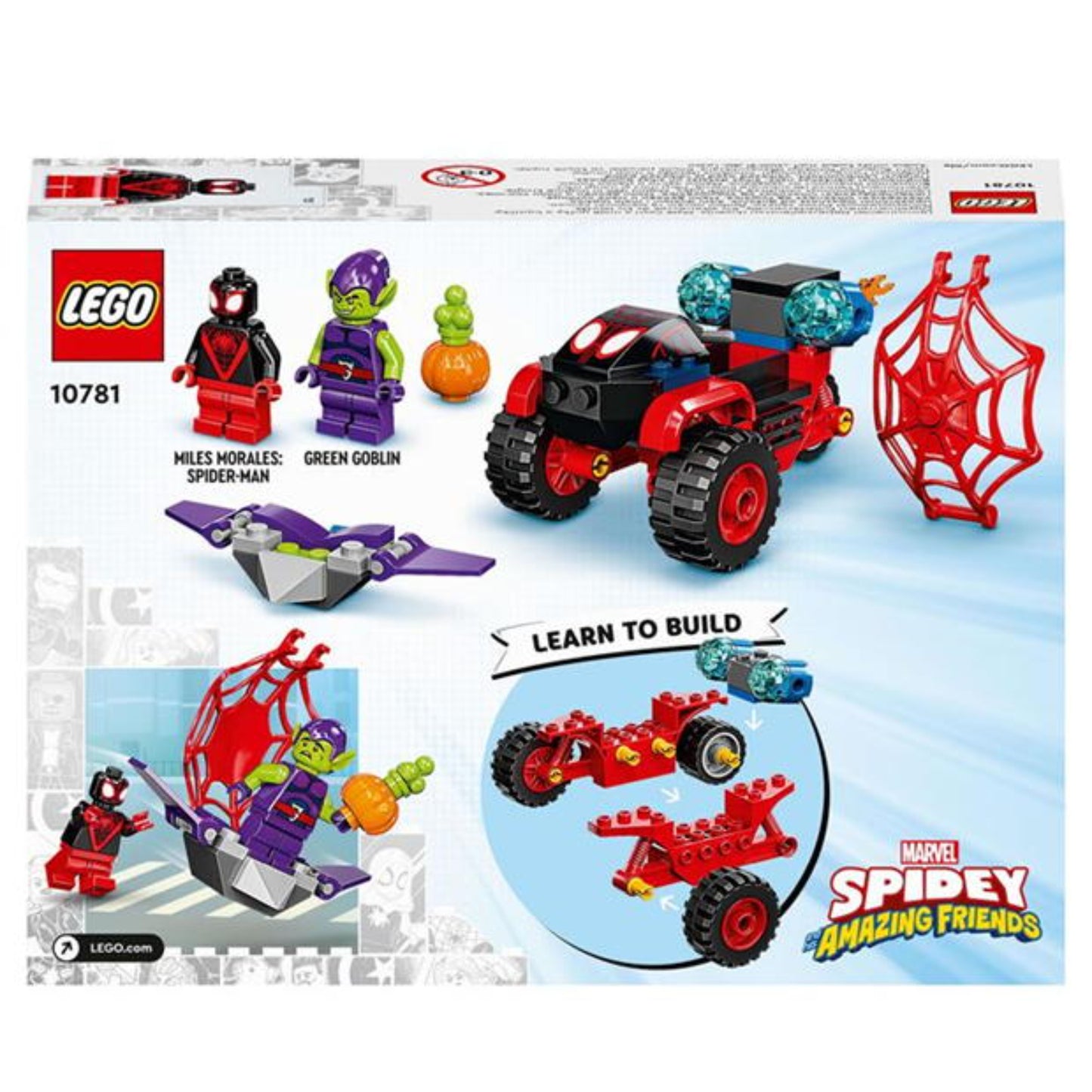 Lego Spidey Techno Trike