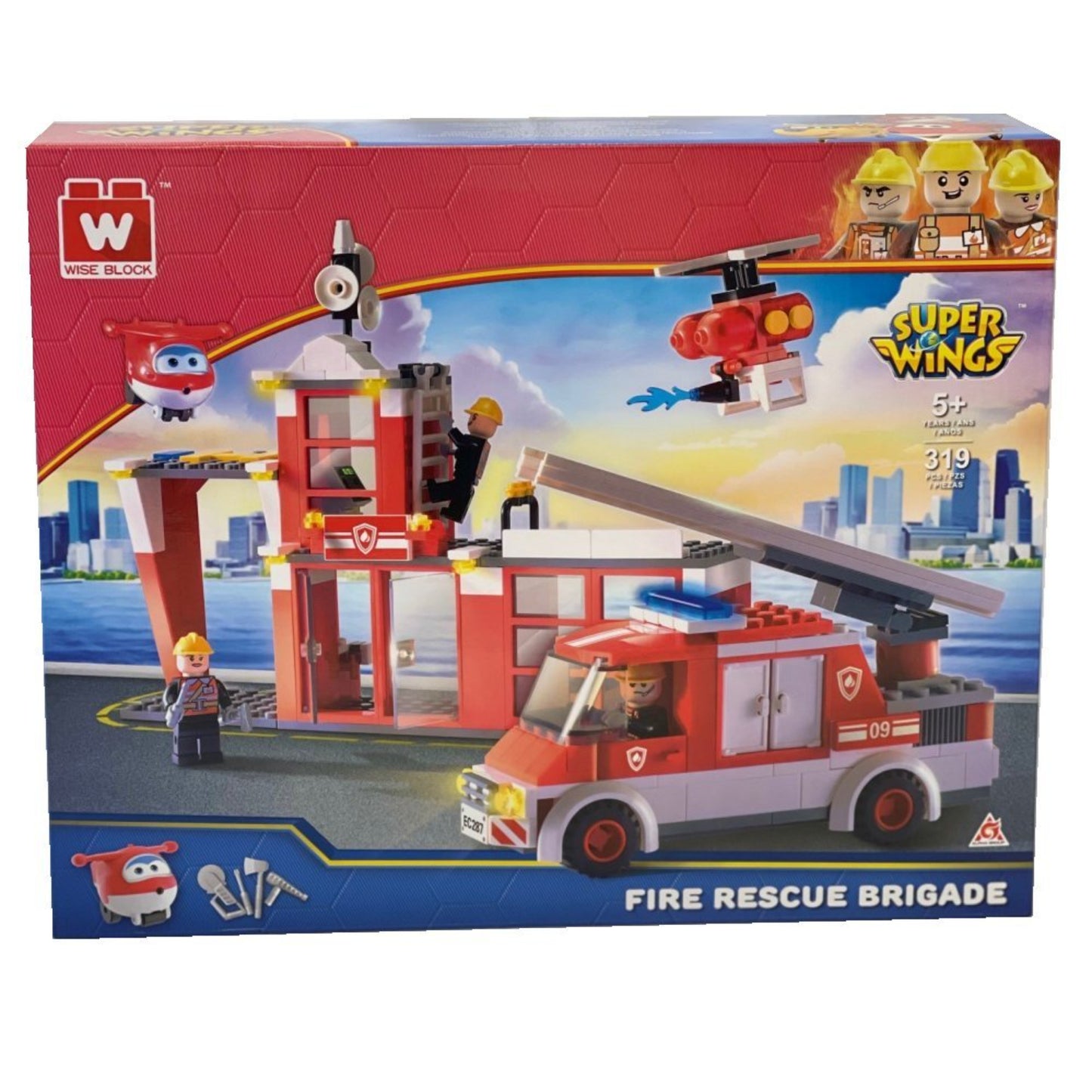Super Wings Fire Rescue Brigade