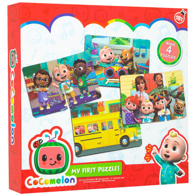 CoComelon My First Puzzles 4-in-1 Jigsaw Puzzle