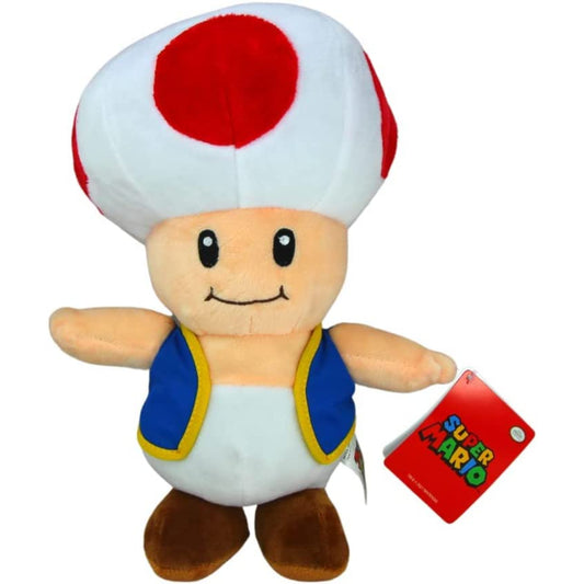 Officially Licensed Mario Plushies 14" - Toad