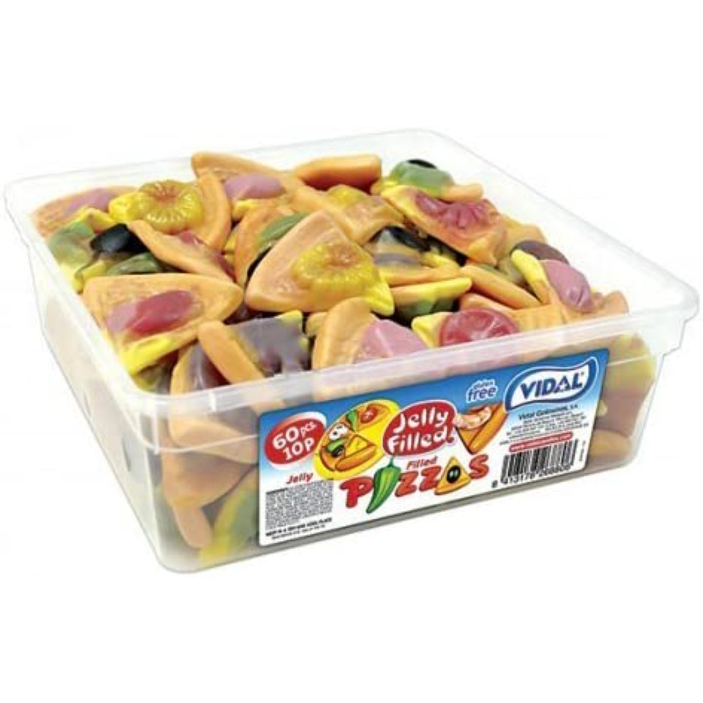 Vidal Jelly Filled Pizza - 60 Pcs