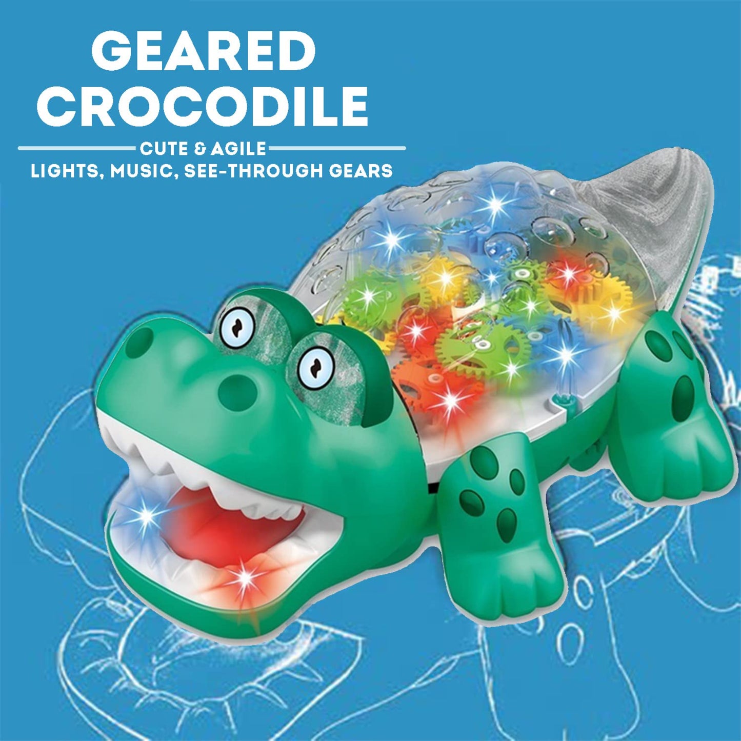Gear Wheel Crocodile