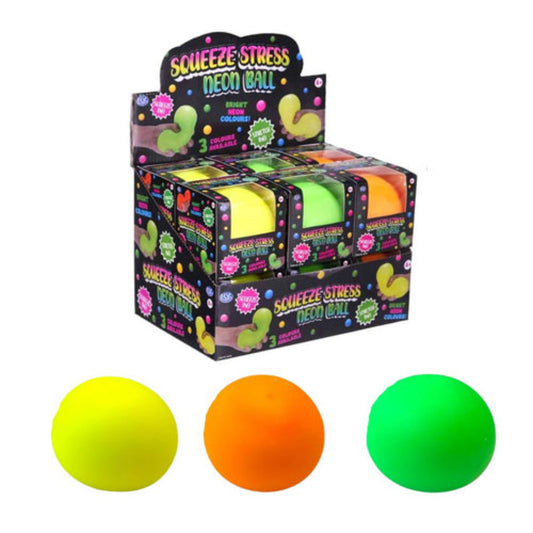 Squeeze Stress Neon Balls