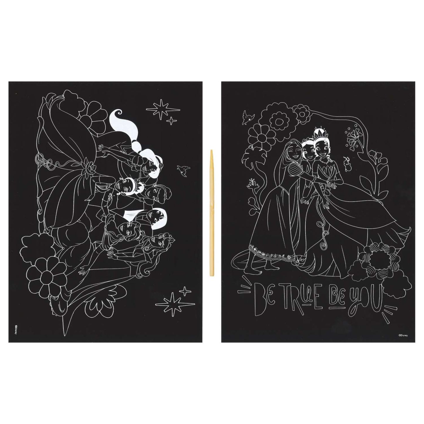 Scratch Art Set - Choice of 2 Designs