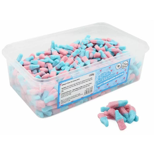 Crazy Candy Factory Fizzy Bubblegum Bottles