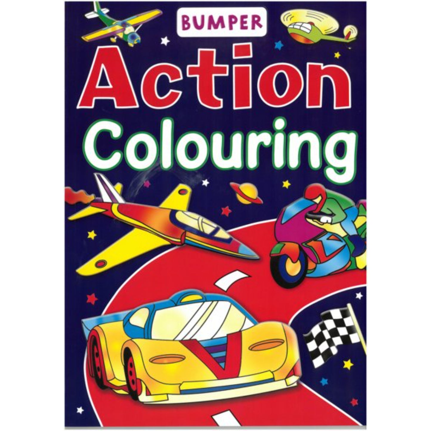 Bumper Action Colouring