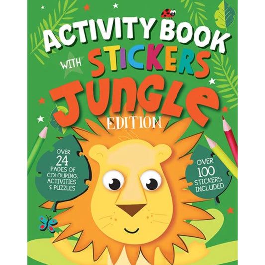 Activity Book with Stickers - Jungle edition